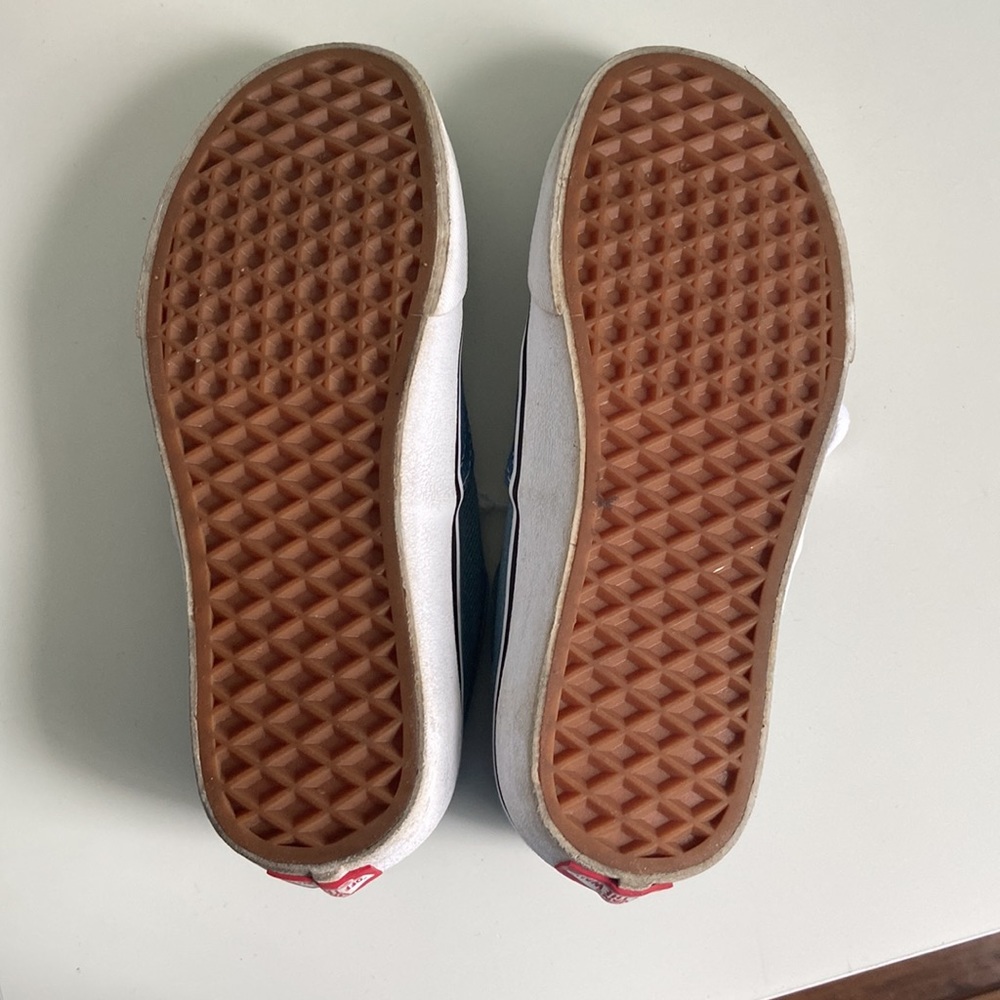 VANS Authentic Denim Two-Tone Sneakers - Picture 6 of 7